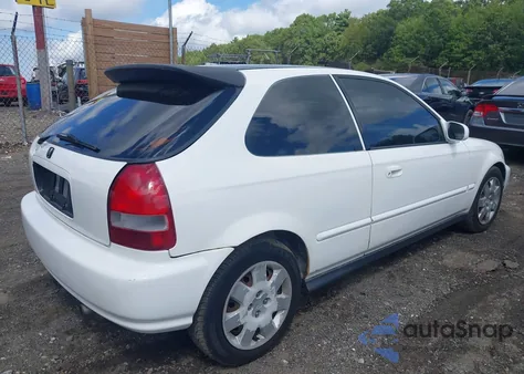 1997 Honda Civic Dx из США, поврежденный, VIN 2HGEJ6442VH114623